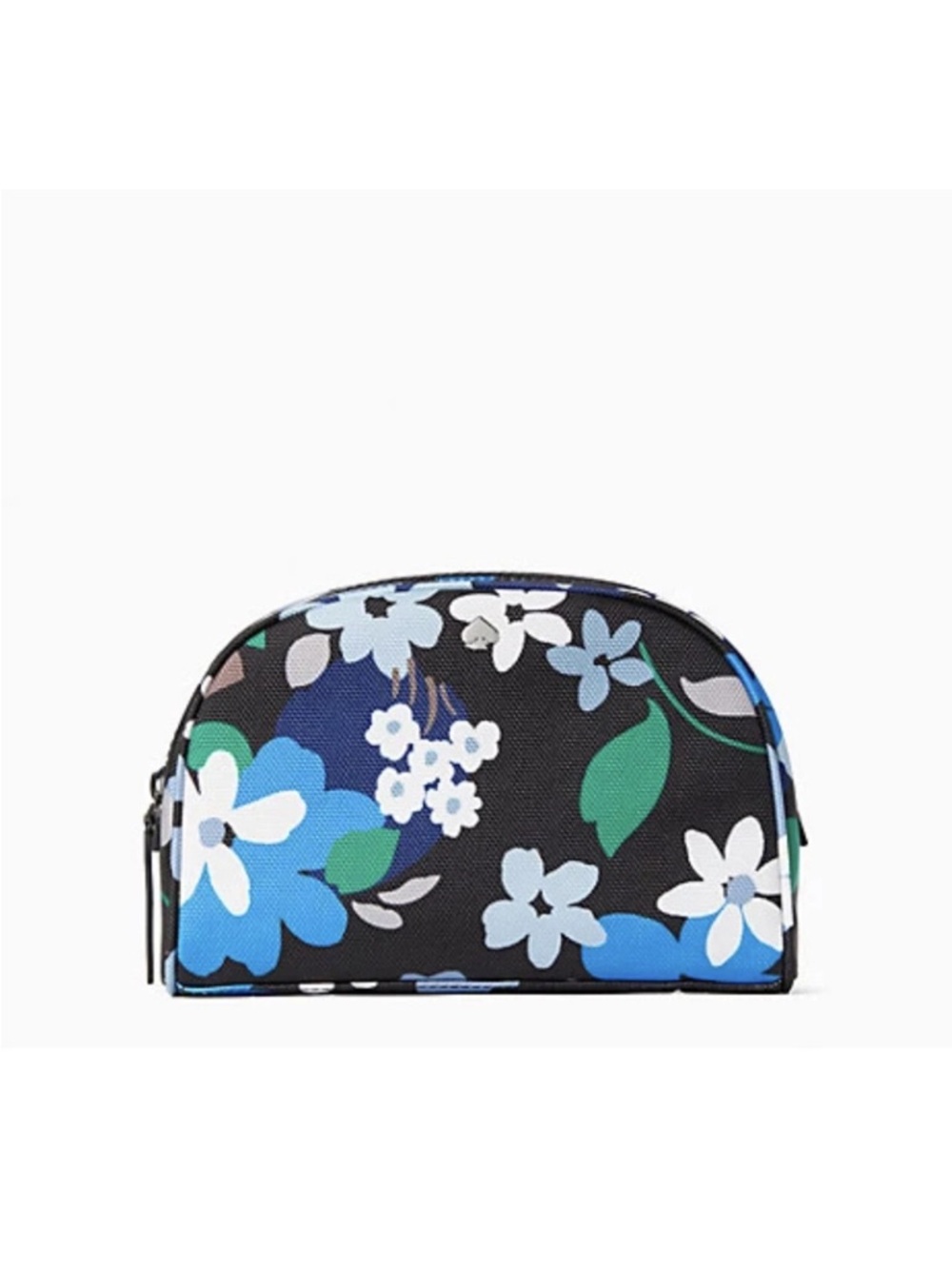 Kate Spade Jae Bold Blooms Medium Dome Cosmetic Bag Canvas Floral